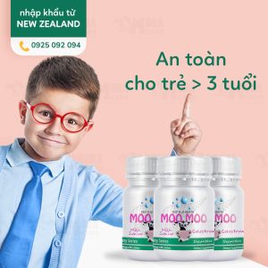 Kẹo Sữa Non Deep Blue Health Moo Moo (90 viên)