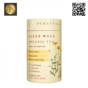 Trà ngủ ngon hữu cơ Sleep Well Tea Organic 12g – Puraty NZ