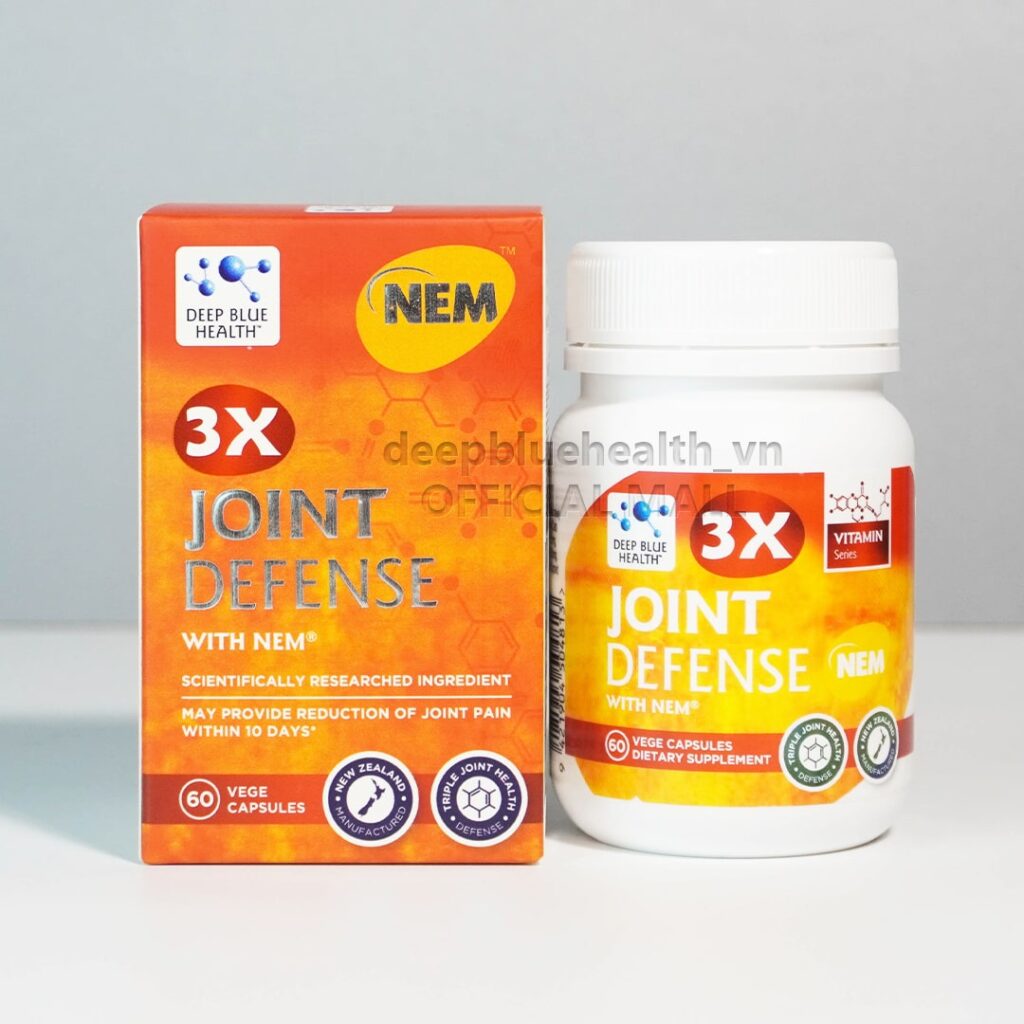 Viên uống bổ xương khớp Deep Blue Health 3x Joint Defense (60v)