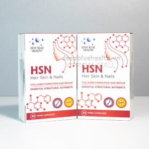 Viên uống hỗ trợ trị mụn, dưỡng móng tóc HSN – Deep Blue Health
