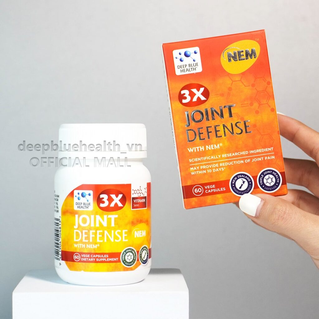 Viên uống bổ xương khớp Deep Blue Health 3x Joint Defense (60v)