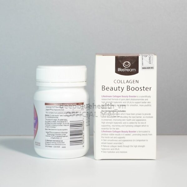 Viên uống cấp nước và bổ sung collagen Lifestream Collagen Beauty Booster (60 viên)