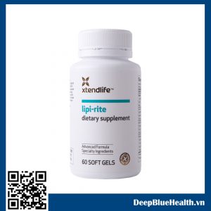 Viên Uống Giảm Mỡ Máu Cholesterol Xtend-Life Lipi Rite (60 Viên)