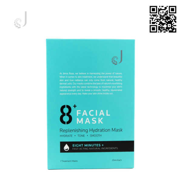 Mặt nạ 8 phút dưỡng ẩm bổ sung nước Jema Rose 8+ Minute Replenishing Hydration Mask 7x25ml