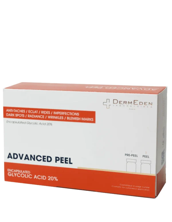 Bộ đôi peel da nâng cao DermEden Advanced Peel: Dung dịch trước peel da (Pre-Peel) và Dung dịch peel da (Peel)