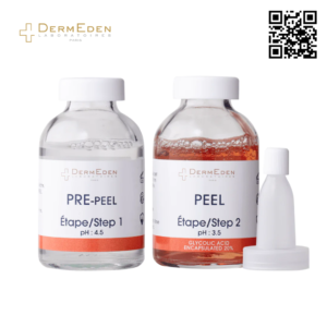 Bộ đôi peel da nâng cao DermEden Advanced Peel: Dung dịch trước peel da (Pre-Peel) và Dung dịch peel da (Peel)