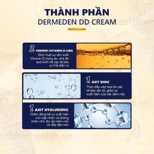 Kem chống nắng DermEden DD Cream SPF50 PA+++ 50ml 1