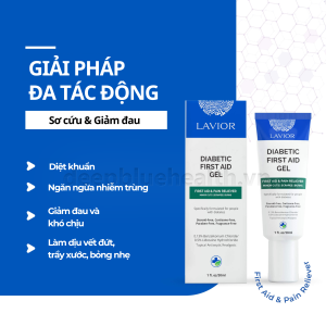 Gel chăm sóc vết thương hở LAVIOR Diabetic First Aid Gel 20ml