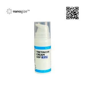 Kem trị mụn, giảm thâm nám Nanogize Tretinoin 0.1% 10ml