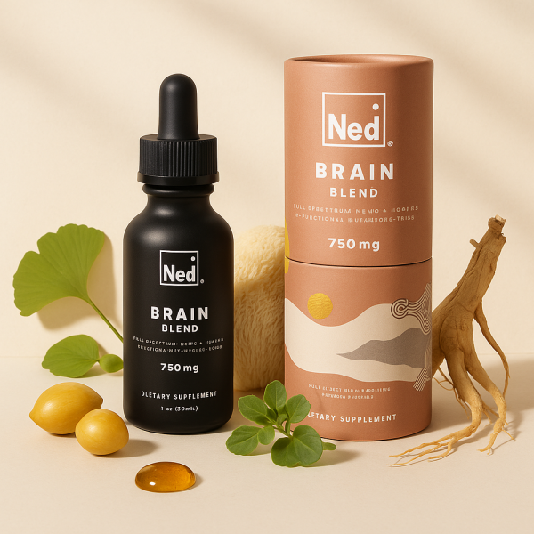 Tinh dầu hữu cơ tăng cường trí não Ned Brain Blend (30ml)