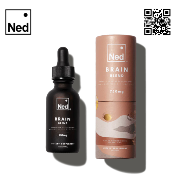 Tinh dầu hữu cơ tăng cường trí não Ned Brain Blend (30ml)