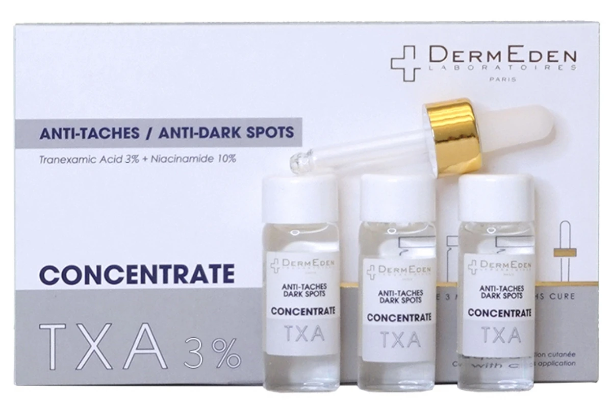 Tinh chất TXA 3% DermEden Concentrate: Giải pháp cứu rỗi cho làn da thâm nám