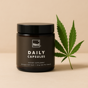 Viên tinh dầu hạt Gai dầu CBD hữu cơ Ned Daily Capsules