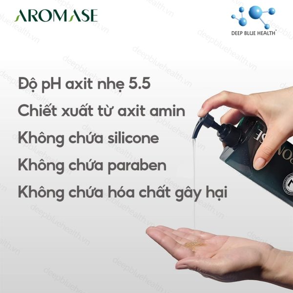 Dầu gội cân bằng da đầu nhờn Aromase Oily Scalp Balancing Shampoo 90ml 2