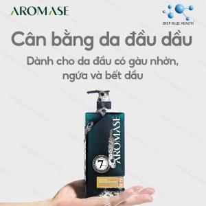 Dầu gội cân bằng da đầu nhờn Aromase Oily Scalp Balancing Shampoo 90ml 4
