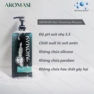 Dầu gội giảm rụng và làm dày tóc Aromase Hair Volumizing Shampoo 90ml 1