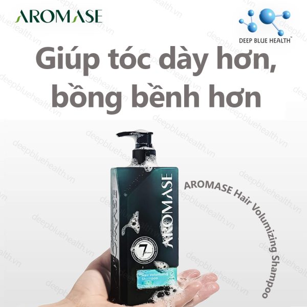 Dầu gội giảm rụng và làm dày tóc Aromase Hair Volumizing Shampoo 90ml 2