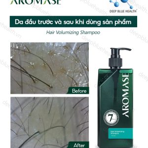 Dầu gội giảm rụng và làm dày tóc Aromase Hair Volumizing Shampoo 90ml 6