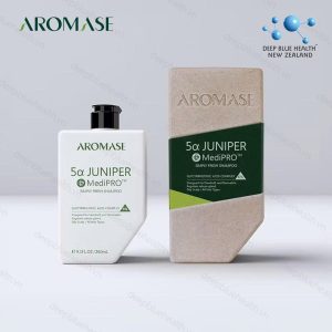 Dầu gội ngăn gàu, giảm viêm chuyên sâu cho da dầu Aromase 5α Juniper MediPRO Simply Fresh Shampoo 80ml 8