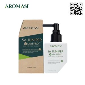 Xịt chăm sóc da đầu dầu chuyên sâu Aromase 5α Juniper MediPRO Simply Fresh Spray 110ml 2