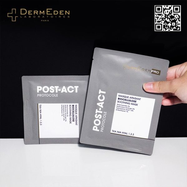 Mặt nạ làm dịu da DermEden Biocellulose Soothing Mask (5 x 25ml) 7