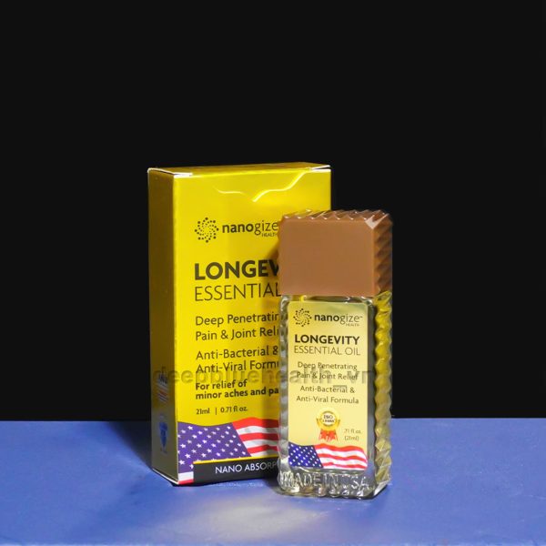 Dầu gió vàng trường thọ Nanogize Longevity Essential Oil Deep Penetrating (21ml) 5