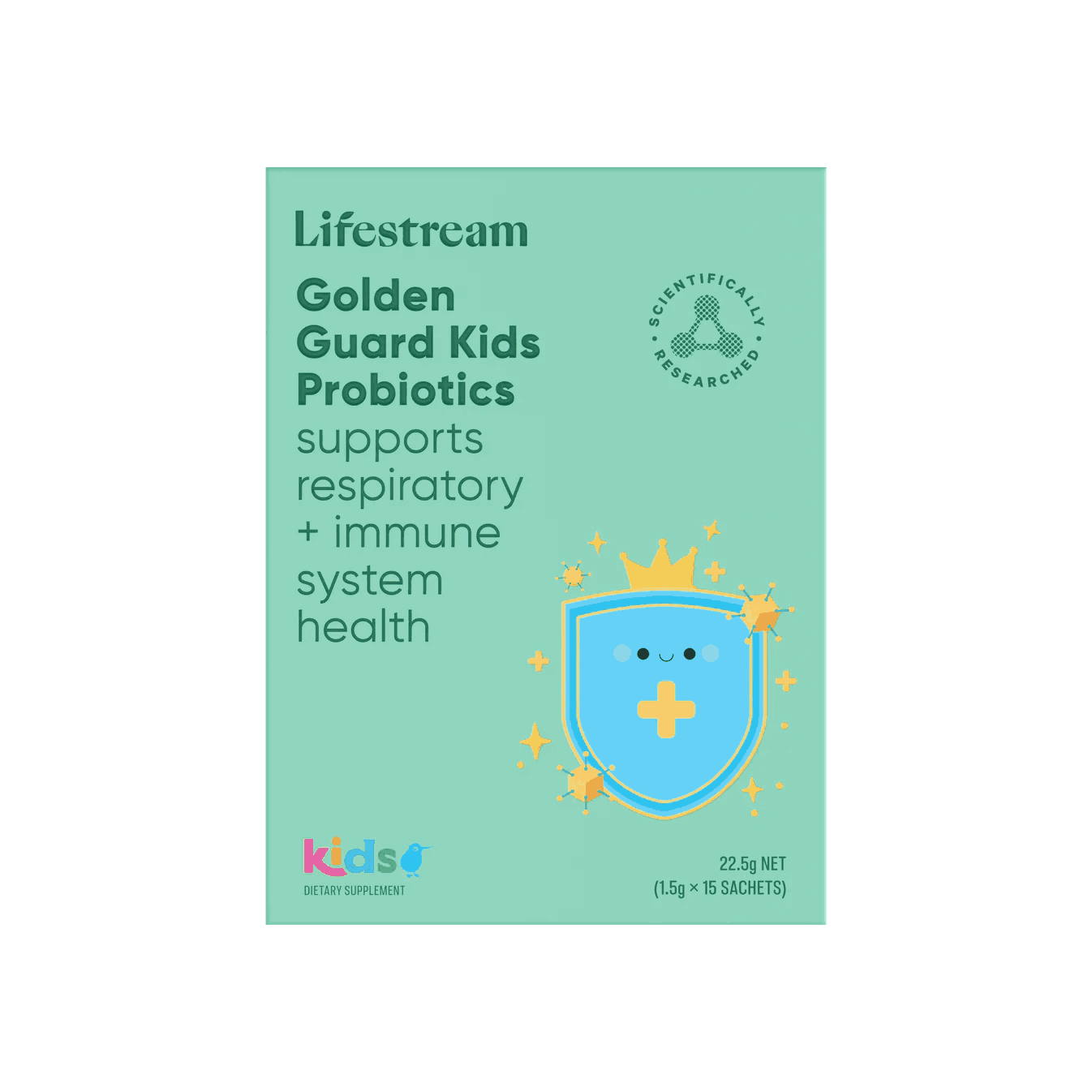 men-vi-sinh-khoe-ho-hap-tang-mien-dich-cho-tre-lifestream-golden-guard-kids-15-goi1 Men Vi Sinh Khỏe Hô Hấp & Tăng Miễn Dịch Cho Trẻ Lifestream Golden Guard Kids (15 gói) 1