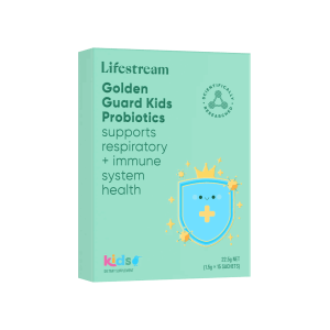 Men Vi Sinh Khỏe Hô Hấp & Tăng Miễn Dịch Cho Trẻ Lifestream Golden Guard Kids (15 gói) 3