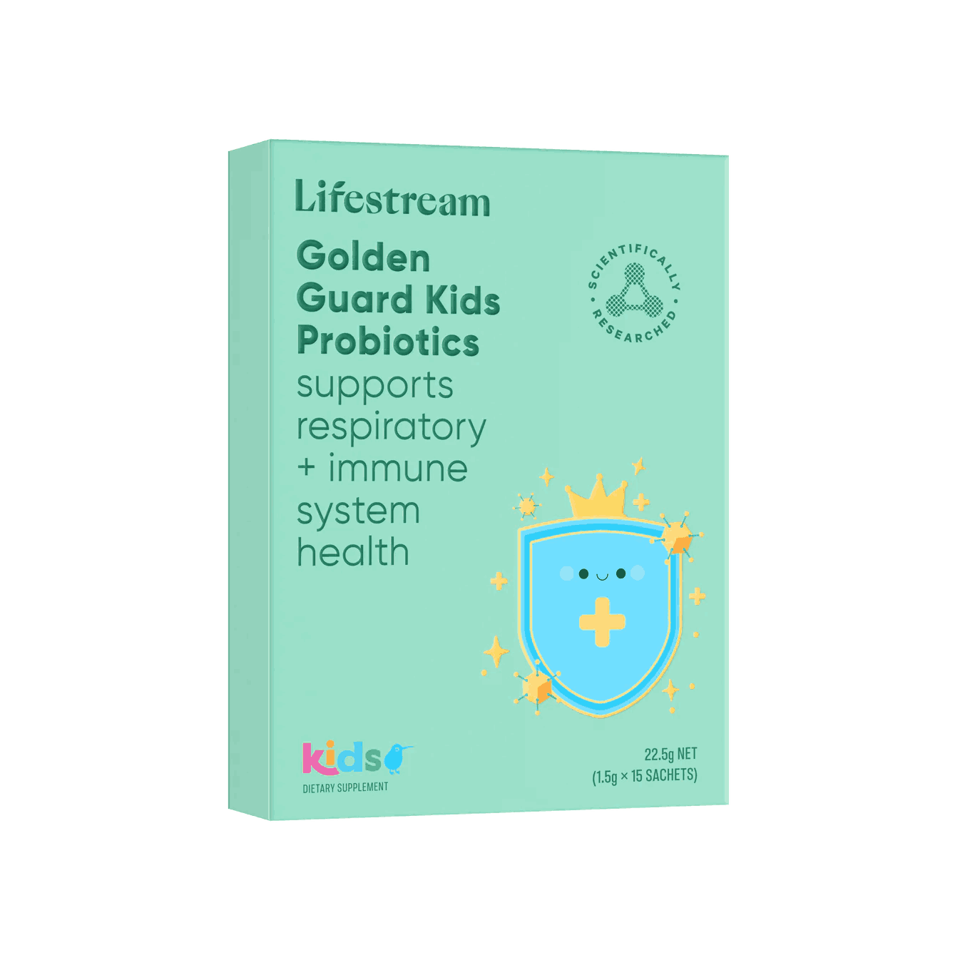men-vi-sinh-khoe-ho-hap-tang-mien-dich-cho-tre-lifestream-golden-guard-kids-15-goi3 Men Vi Sinh Khỏe Hô Hấp & Tăng Miễn Dịch Cho Trẻ Lifestream Golden Guard Kids (15 gói) 3