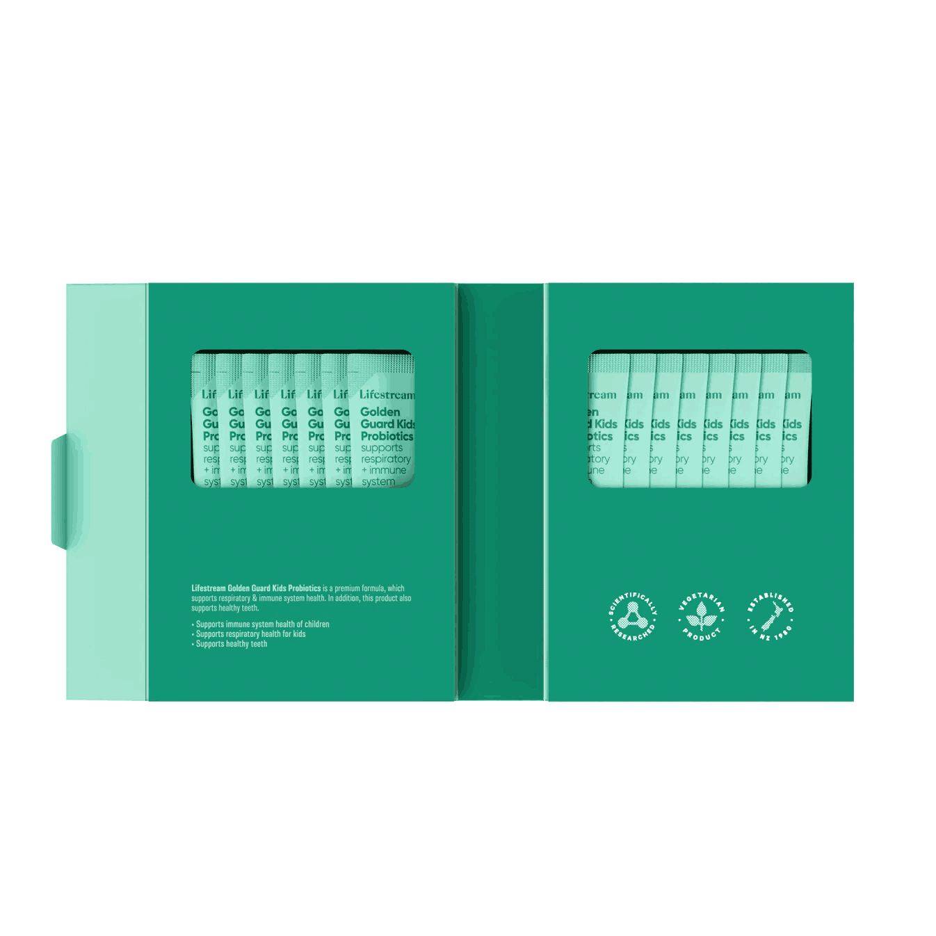 men-vi-sinh-khoe-ho-hap-tang-mien-dich-cho-tre-lifestream-golden-guard-kids-15-goi4 Men Vi Sinh Khỏe Hô Hấp & Tăng Miễn Dịch Cho Trẻ Lifestream Golden Guard Kids (15 gói) 4