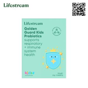 Men Vi Sinh Khỏe Hô Hấp & Tăng Miễn Dịch Cho Trẻ Lifestream Golden Guard Kids (15 gói) 9