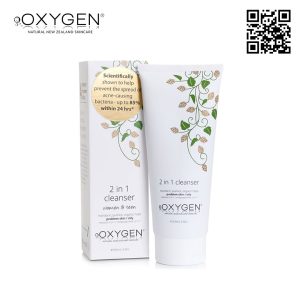Sữa rửa mặt cho da dầu mụn và nhạy cảm OXYGEN 2 in 1 Cleanser 200ml 2
