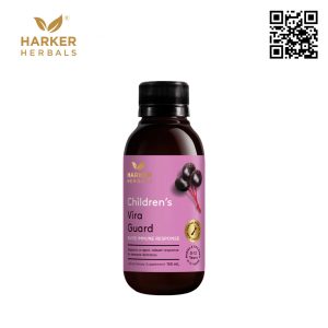 Siro tăng cường hệ miễn dịch cho trẻ Harker Herbals Children's Vira Guard 100ml