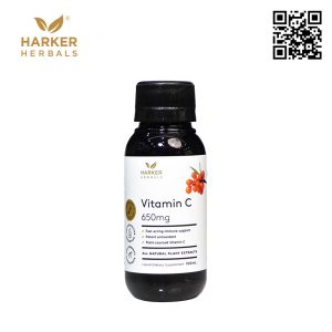 Siro Vitamin C tăng đề kháng Harker Herbals Vitamin C 650mg (100ml) 1