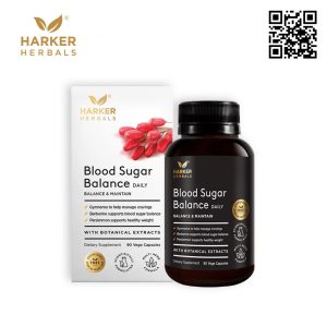 Viên uống cân bằng đường huyết Harker Herbals Blood Sugar Balance (90 viên) 1