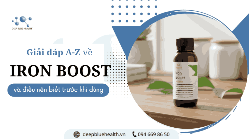 Giải đáp A-Z về Harker Herbals Iron Boost, những điều bạn nên biết trước khi dùng1