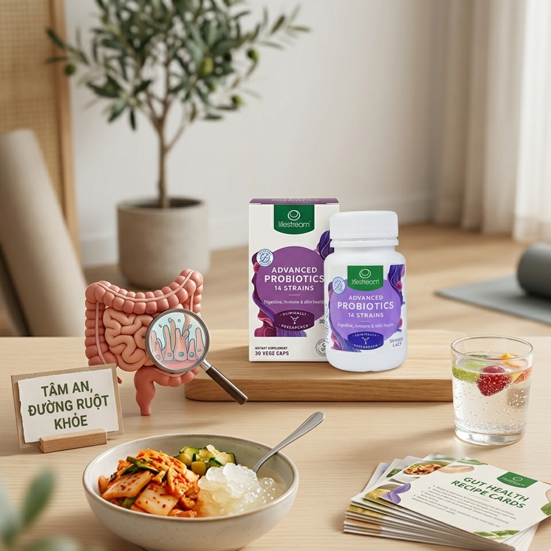 Men vi sinh: Bổ sung nhiều có tốt không? Giải đáp bằng khoa học về sức khỏe đường ruột