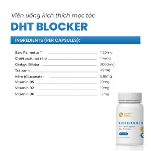 Viên uống mọc tóc Aotearoa Vitality DHT Blocker 60 viên
