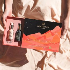 Bộ đôi dưỡng sáng, chống lão hóa Living Nature Dawn to Dusk Duo 9