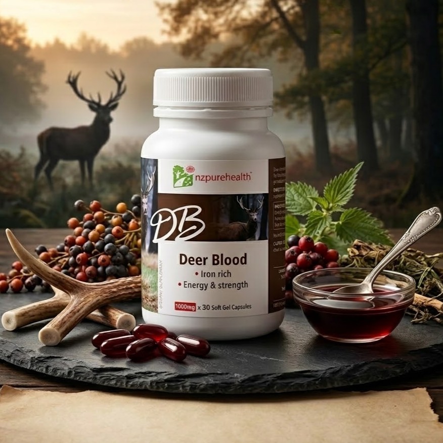 Tăng cường sắt cho cơ thể một cách tự nhiên với Nzpurehealth Deer Blood 1-1