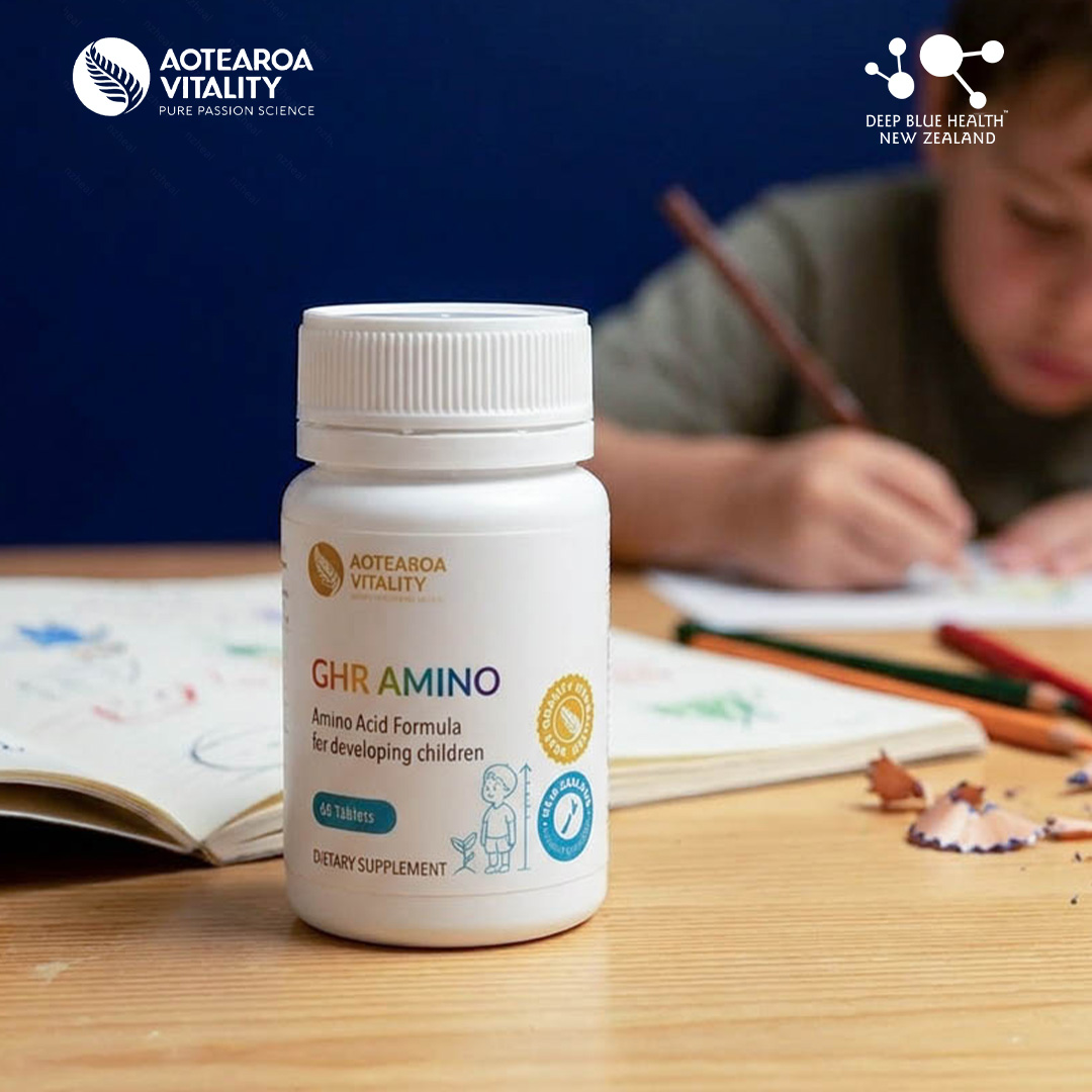 Viên uống tăng trưởng cho trẻ Aotearoa Vitality GHR Amino 3