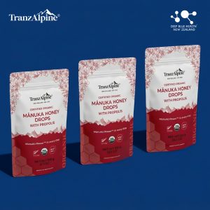 Kẹo mật ong TranzAlpine Manuka Honey Drops MGO550+ (8 viên/ 25 viên)